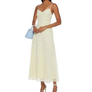 DVF Souffle floral-print chiffon midi dress